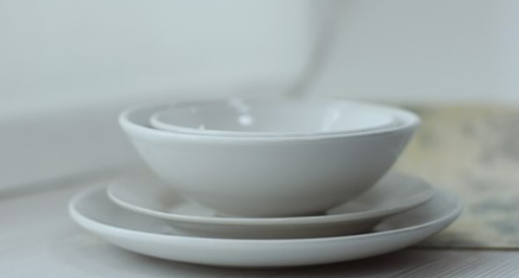 Disinfect tableware centered image